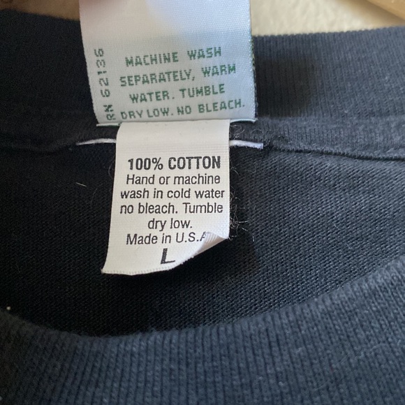 Vintage 90s Guess mens oversized Big G patchwork spell out embroidered logo L - Picture 9 of 9